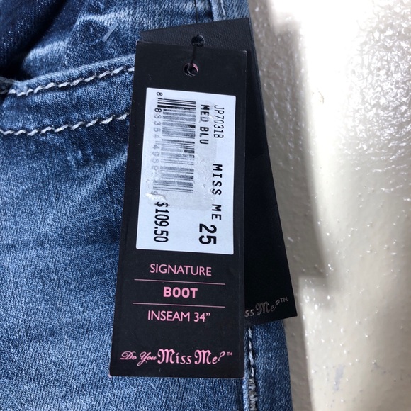 Miss Me Signature Boot Cut Jeans - Picture 4 of 8